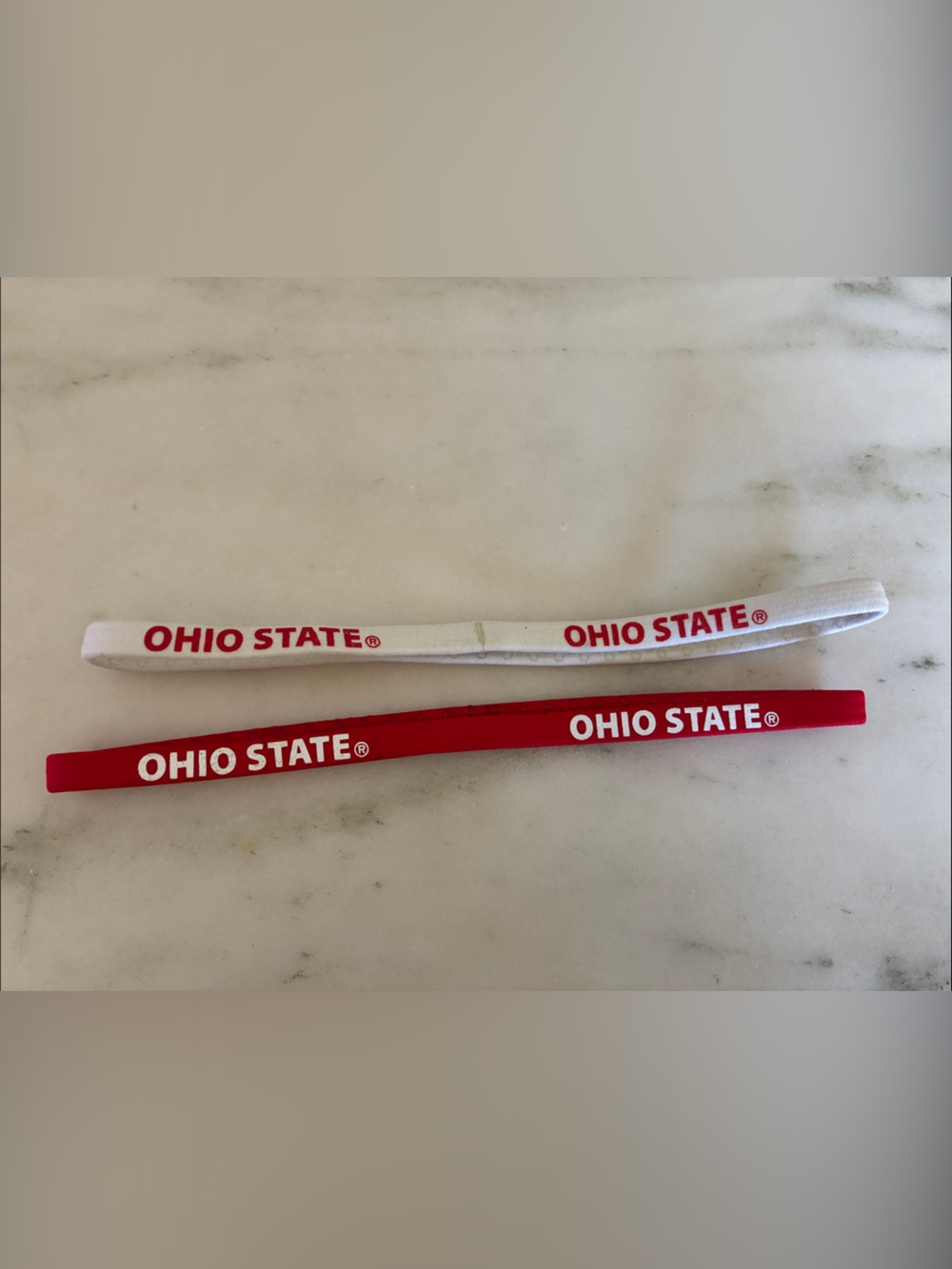 Ohio State Red & White Headbands - Ohio State